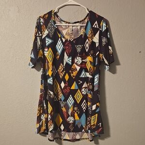LuLaRoe Sally Perfect T Short Sleeve Top